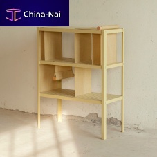 Contemporary shelf steelbeige