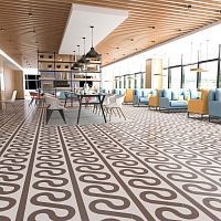 Indoor encaustic cement tile H-3020living roomkitchenbathroom