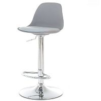 Contemporary bar chair TORYindoorpolypropylenechromed metal