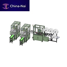 Blank production line for earloop face masksautomatichigh-speed
