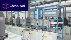Electroplating line