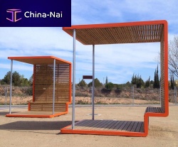 Public space multi-function shelter OASIS 3