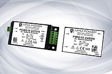 Encapsulated DC/DC converter module PMG15 24 series industrialinsulatedwide input range