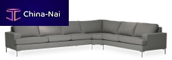 Corner sofa INFINIcontemporaryfabricgray