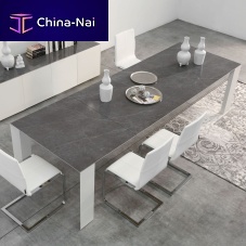 Contemporary table ICONsolid woodashceramic