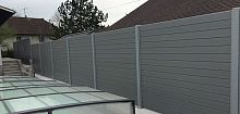Louvered fence PROSHIELDgardenWPCcontemporary