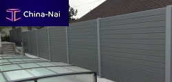 Louvered fence PROSHIELDgardenWPCcontemporary