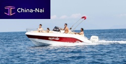 Outboard center console boat Eden 18side console7-person max.sundeck