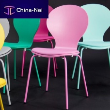 Contemporary dining chair FLOWER : 610 - 680indoorhomeblack