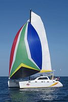 Catamaran FastCat 435cruising