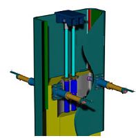 Lifting keel hydraulic system for sailboatscustom