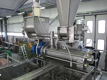 Fresh pasta production line gnocchi