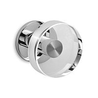 Contemporary door knob GHOST R6brassglasssatin