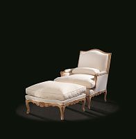 Classic footrest R TF 13/1fabricwooden