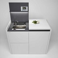 Hidden kitchen K6contemporaryHPLcompact