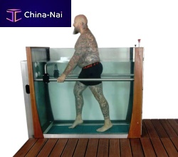 Underwater treadmill Aquamotionwith handrails