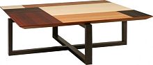 Contemporary coffee table PATCHWORKwalnutmapleebony