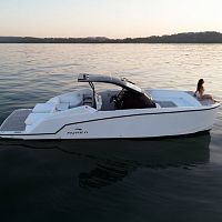 Center console catamaran 30 outboardtwin-enginefishing