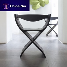 Contemporary chair CURULEindoorbeechwalnut