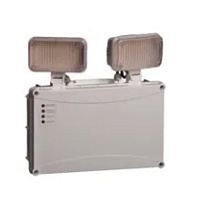 Ceiling emergency light TWIN SPOTSrectangularLEDpolycarbonate