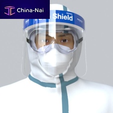 Full-face face-shield AGL-1adulttransparentdisposable