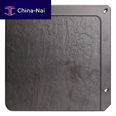 Interlocking roof tile A00210flatclayblack