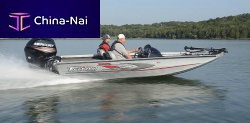 Outboard bass boat 17 TXside consolesport-fishing4-person max.