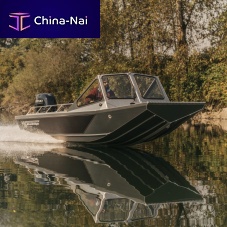 Outboard jon boat 20' ALASKAN opendual-consolesport-fishing