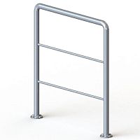 Swing gate WR-290stainless steelbarsilver-colored