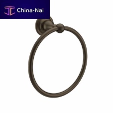 Towel ring BARREA®wall-mountedbrasspolished
