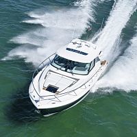 Outboard express cruiser 43LEtwin-enginehard-topsport