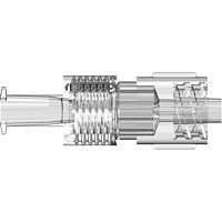 Straight infusion connector TBA2100-002