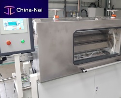 Cup rimming machine automaticfor thermoforming machines