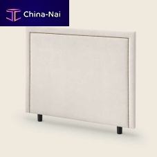 Double bed headboard Tachascontemporaryfabricgray