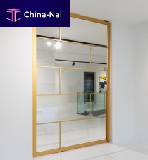 Anodized aluminum door profile 15