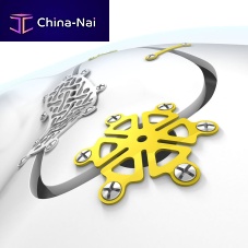 Non-absorbable cranial fixation system