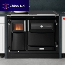 Wood range cooker PAS 81 ovenstainless steelcast iron