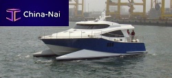 Catamaran motor yacht NZCMhigh-speedwheelhousecomposite