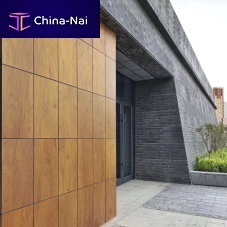 Panel cladding DEBO HUWAI-HPL Compact Exterior Nature Wood04HPLverticalsustainable