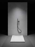 Rectangular shower base Ventoabove floorflushextra-flat