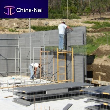 Concrete shuttering block SISMOfor wallcustominsulating