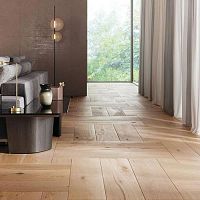 Engineered parquet floor COULEUS D'AUTOMNE : WEAVEoakoiledvarnished