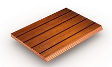 Interior floor panel MARINE PLYWOODdecorativefor ship fittingsteak