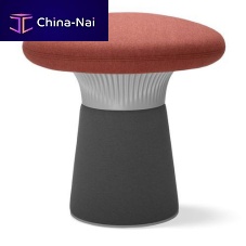 Contemporary stool FUNGHI plasticplastic baseupholstered