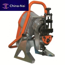 Electric beveling machine UZ12 ULTRALIGHTmobilefor pipeworkwith automatic feeder