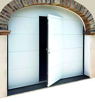 Tilting garage door Overbas polyurethane foamsheet steelautomatic