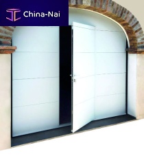 Tilting garage door Overbas polyurethane foamsheet steelautomatic