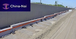 Galvanised steel wire mesh WIRE MESHfor retaining wallssoil reinforcingelongated mesh