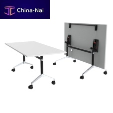 Contemporary table RE-T Serieslaminatemetal baserectangular