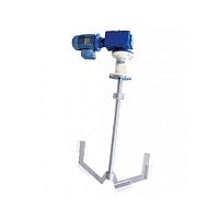 Turbine mixer paddlebatchvertical